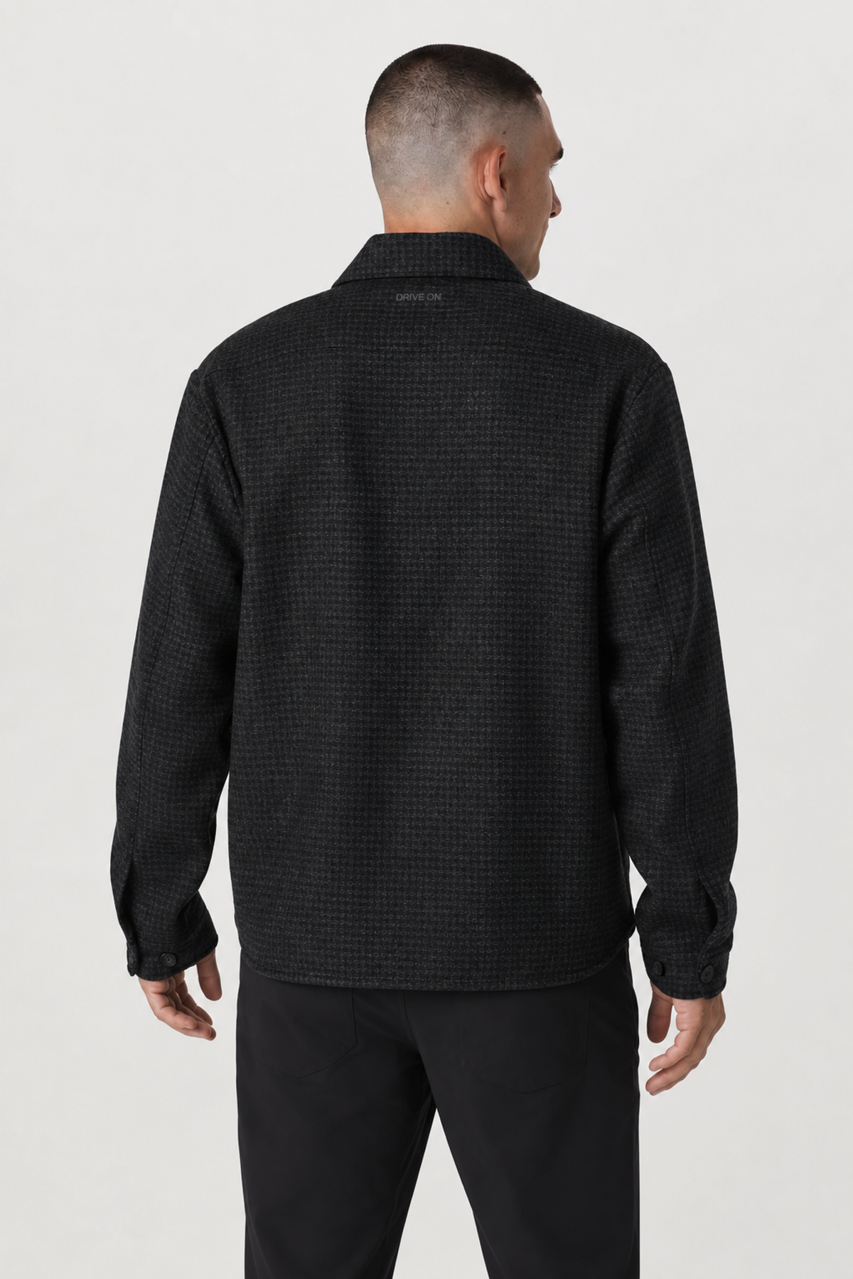 Rally Shirt Jacket - Dark Black Heather