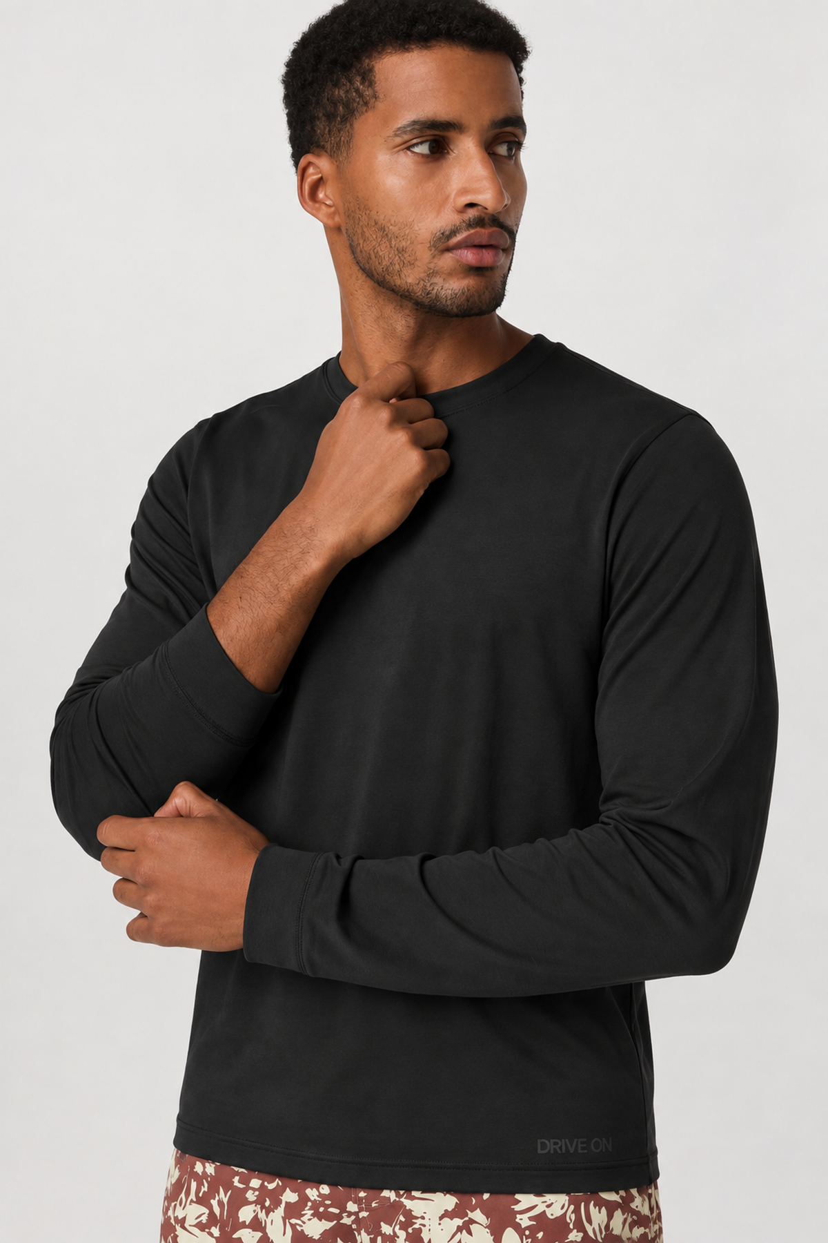 Axiom Long-Sleeve Performance Tee - Black