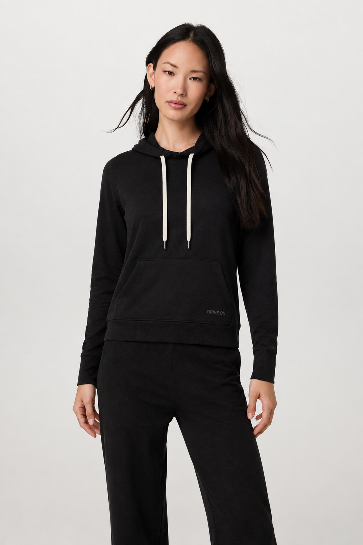 Alder Line Hoodie - Black