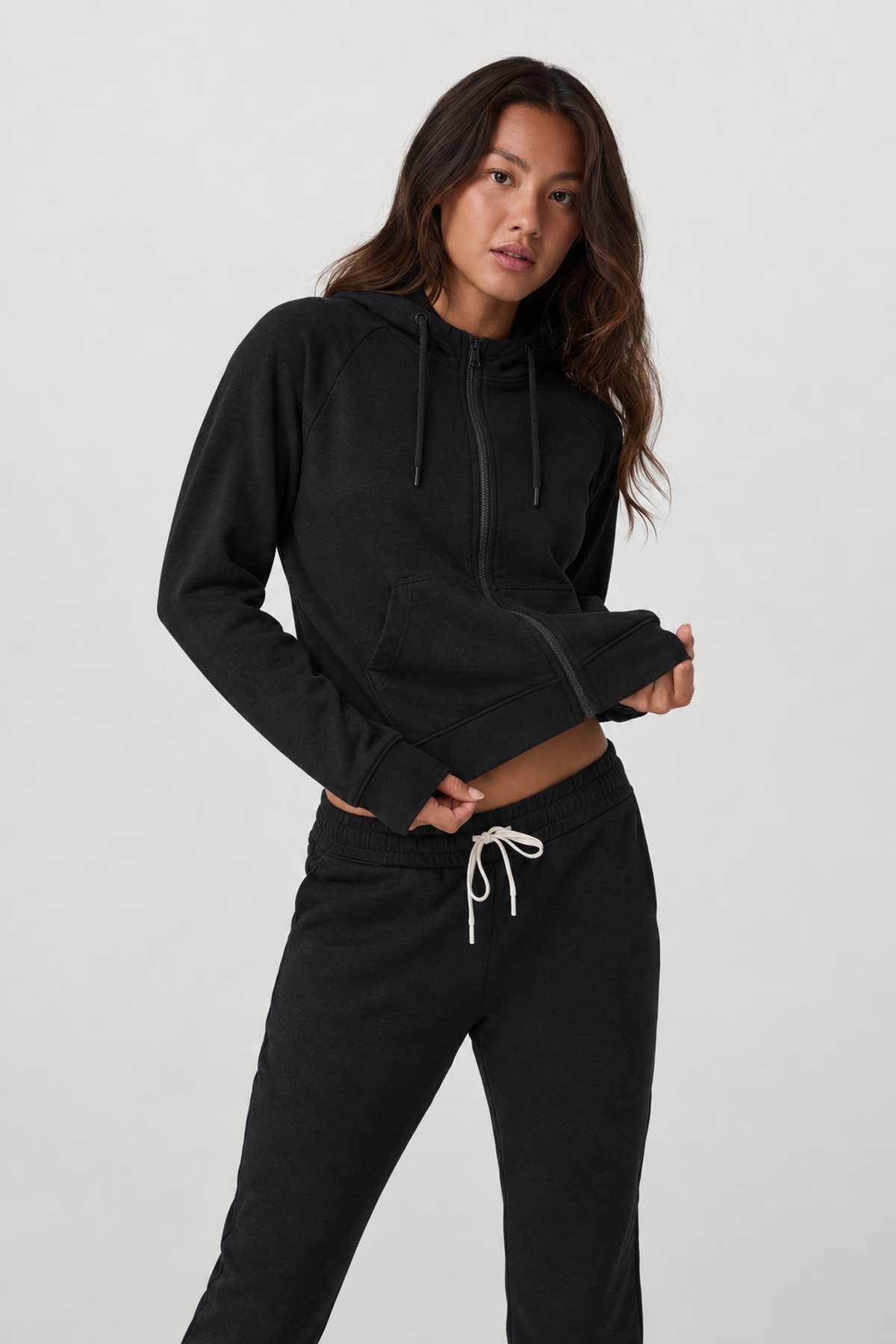 Morrow Full-Zip Hoodie - Black