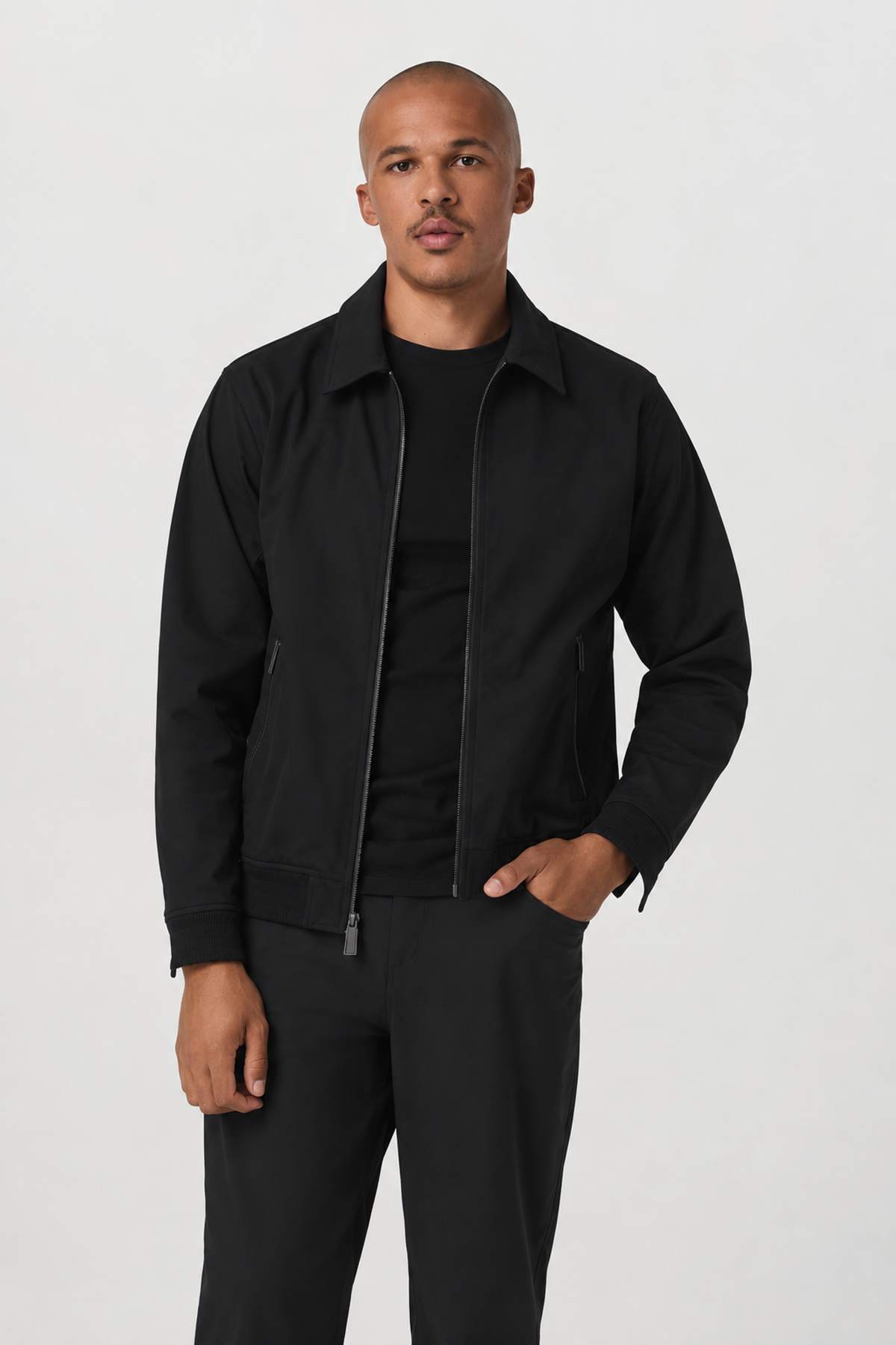 Cedar Line Movement Jacket - Black
