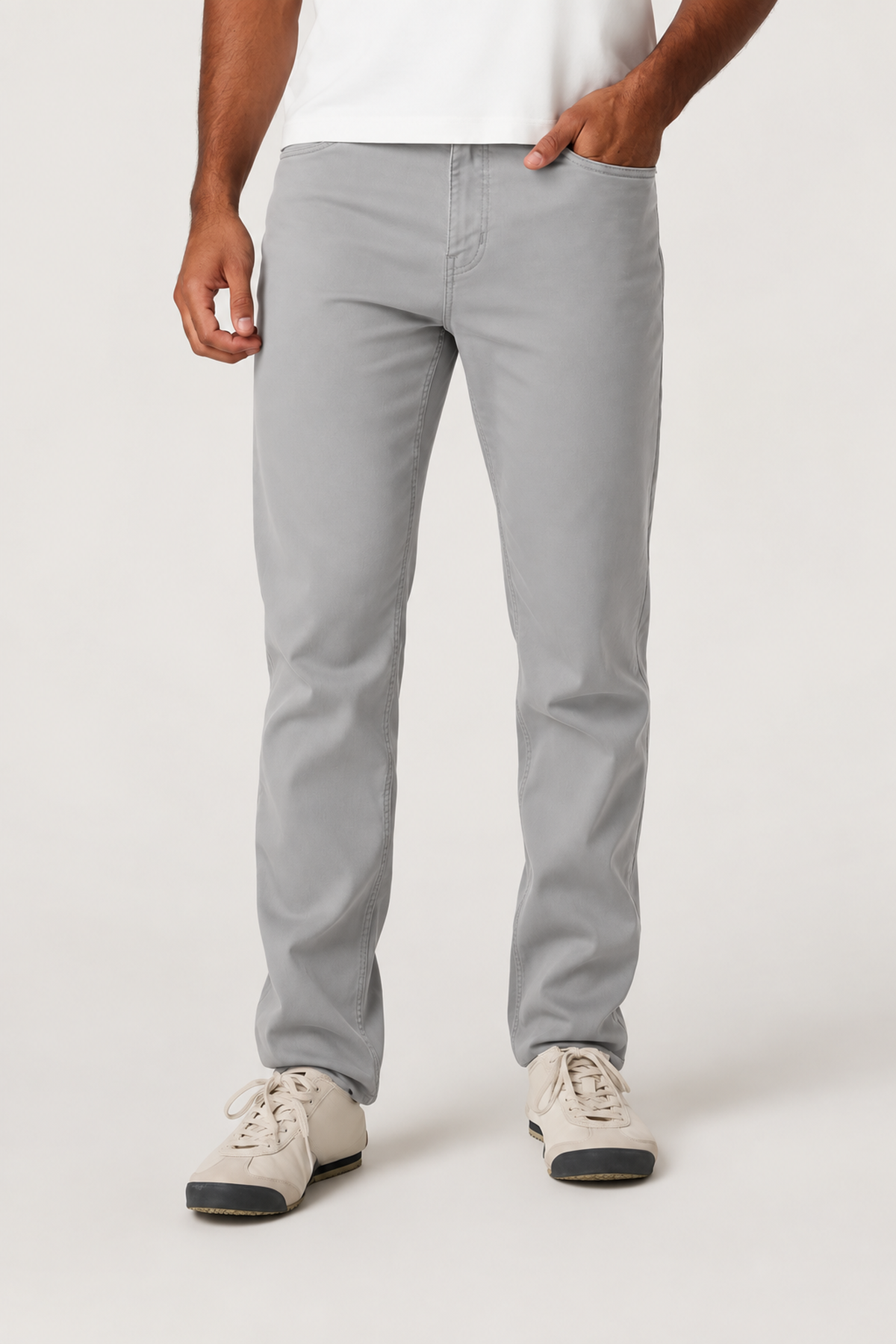 Solstice Slim Training Pant - Sea Fog