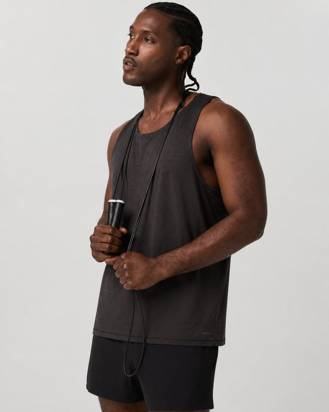 Beacon Sleeveless Everyday Tank - Carbon