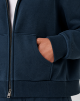 Morrow Full-Zip Classic Pullover - Ocean Blue