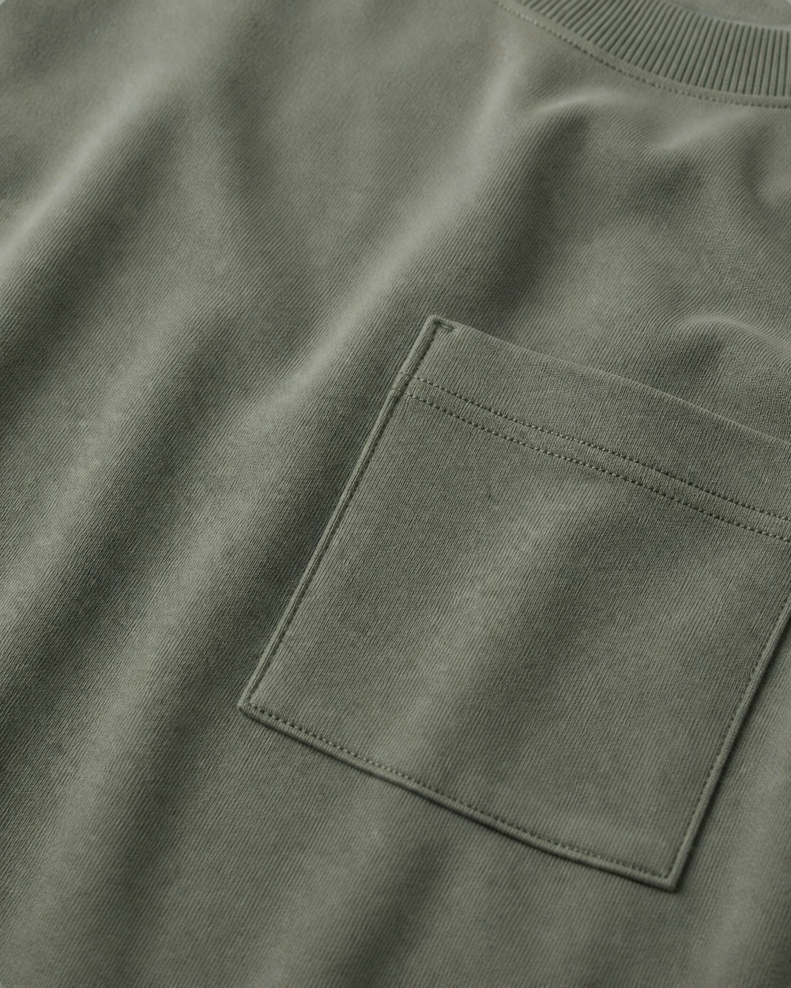 Lucent Short-Sleeve Relaxed-Fit Everyday Tee - Light Oregano