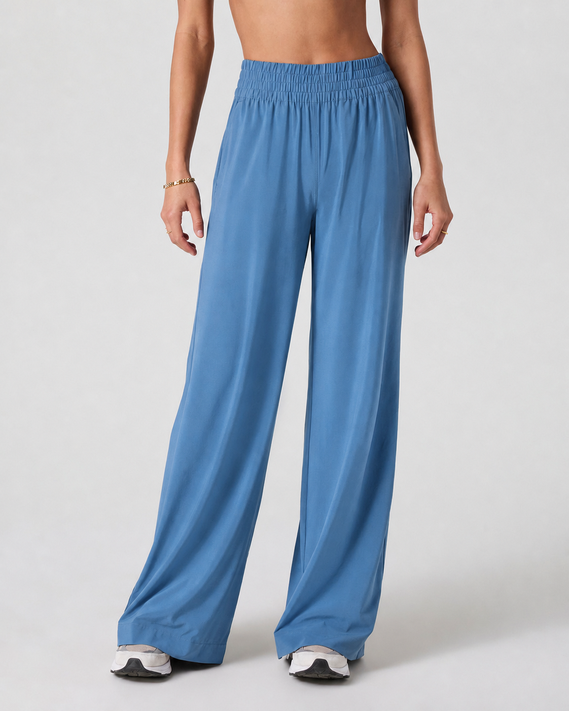 Lucent Mark Wide-Leg Everyday Pant - Azure