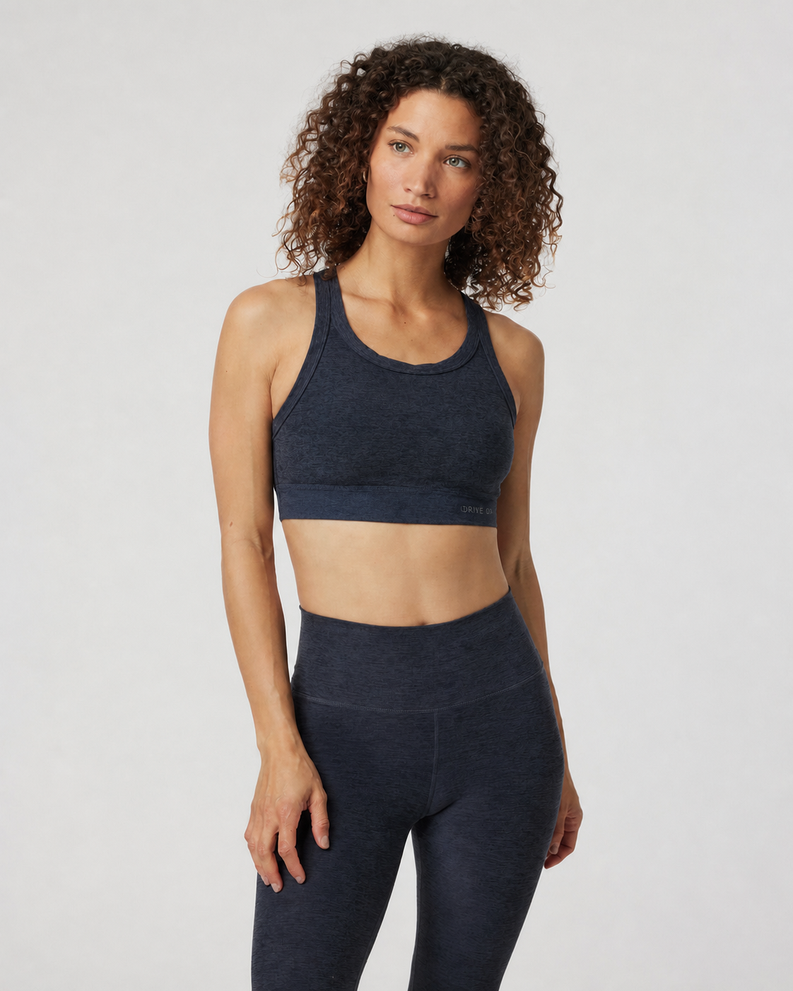 Cadence Movement Bra - Midnight Heather