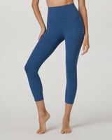 Pivot Short-Length Training Legging - Blue Coast