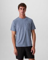 North Short-Sleeve Relaxed-Fit Everyday Tee - Dusty Blue Heather