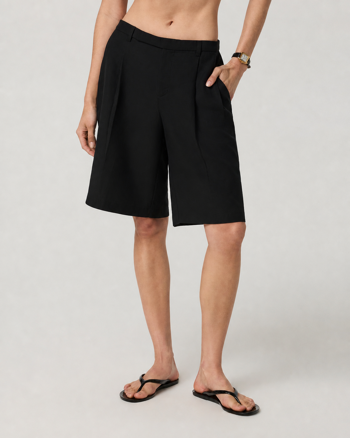 Vector Short-Length Transit Trouser - Black