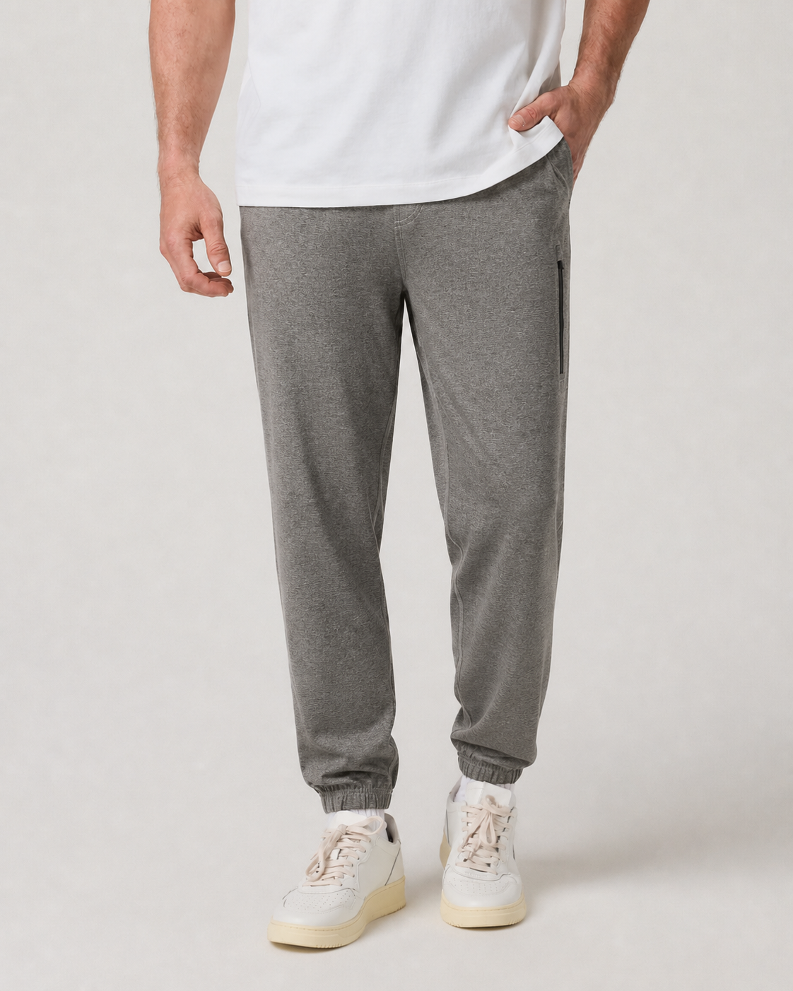 Flint Long-Length Sweatpant - Peppercorn Heather