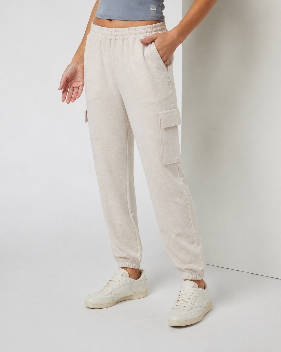 North Boyfriend Everyday Jogger - Milkweed Heather