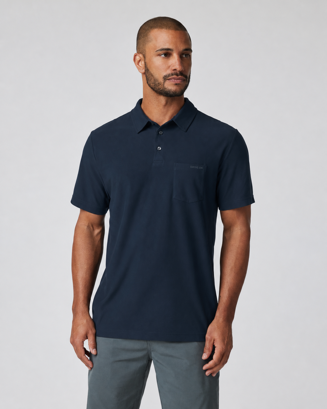 Alder Court Polo - Ink