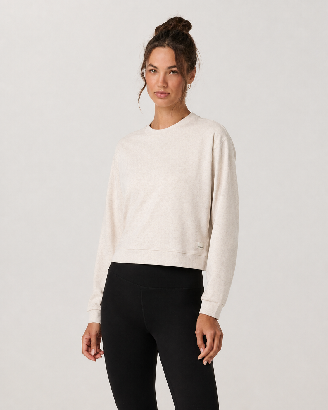 Juniper Sweatshirt - Ecru Heather, view 1 of 6
