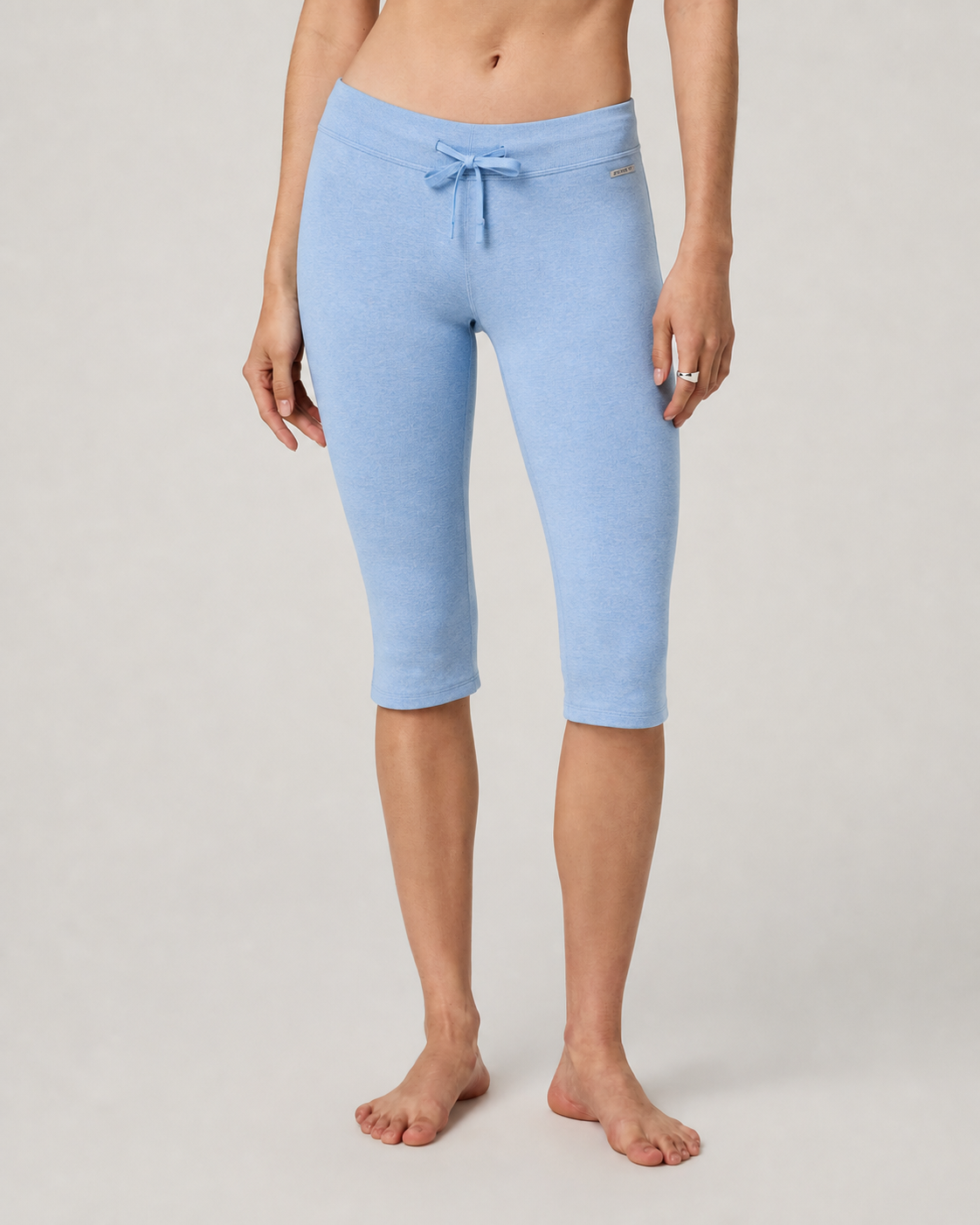 Latitude Way Cropped Low-Rise Everyday Pant - Oasis Blue Heather