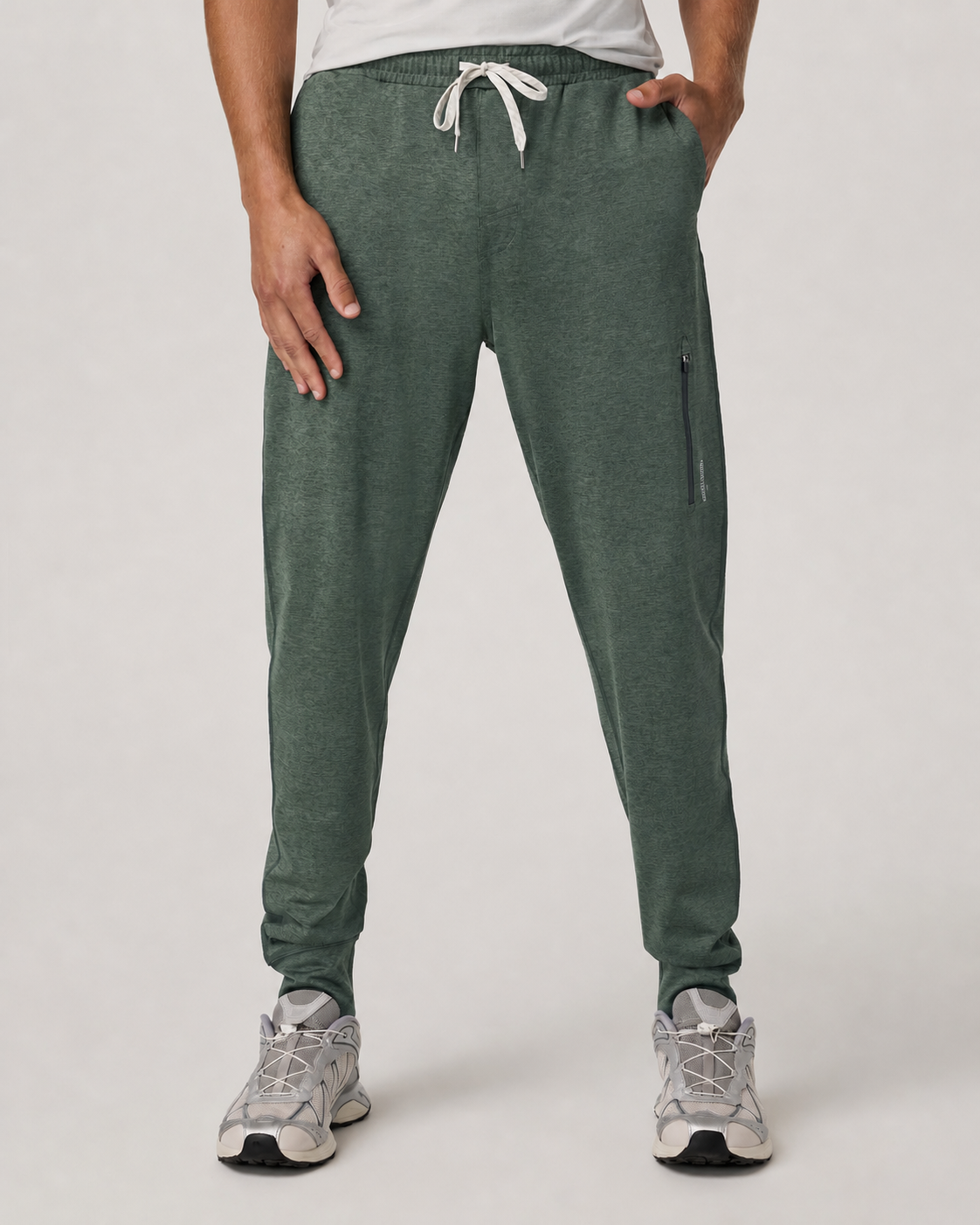 Kinetic Long-Length Training Jogger - Agate Green Heather