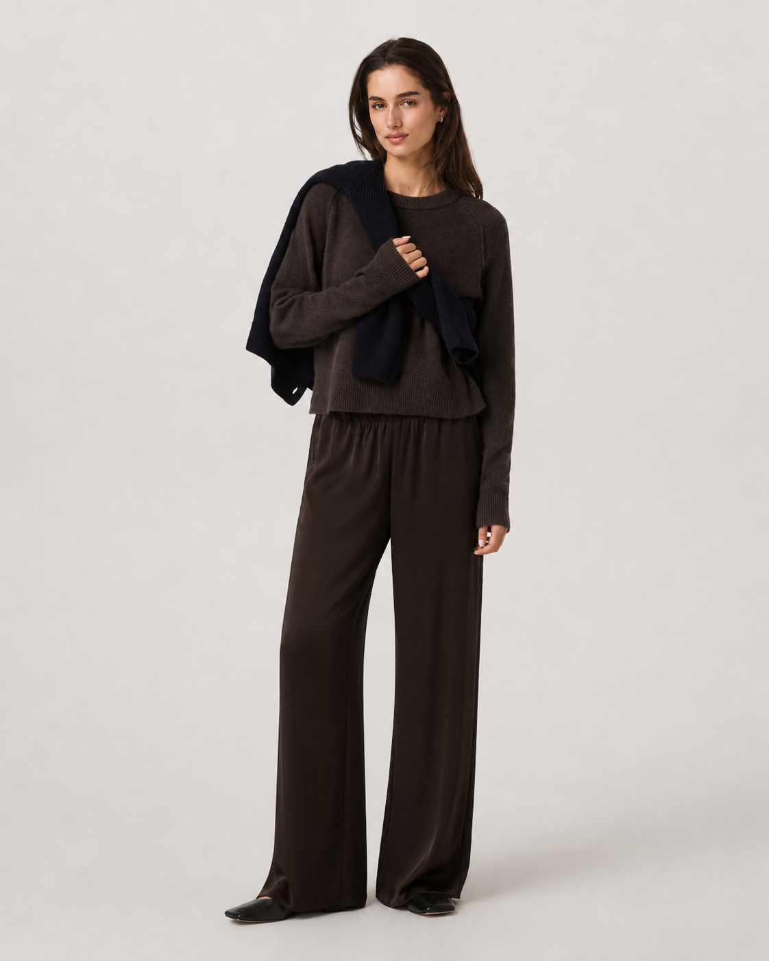 Axiom Mark Wide-Leg Everyday Pant - Dark Java