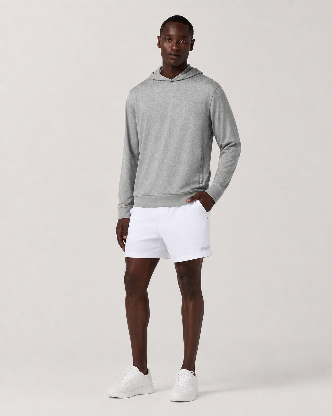 Harbor Hoodie - Grey Heather