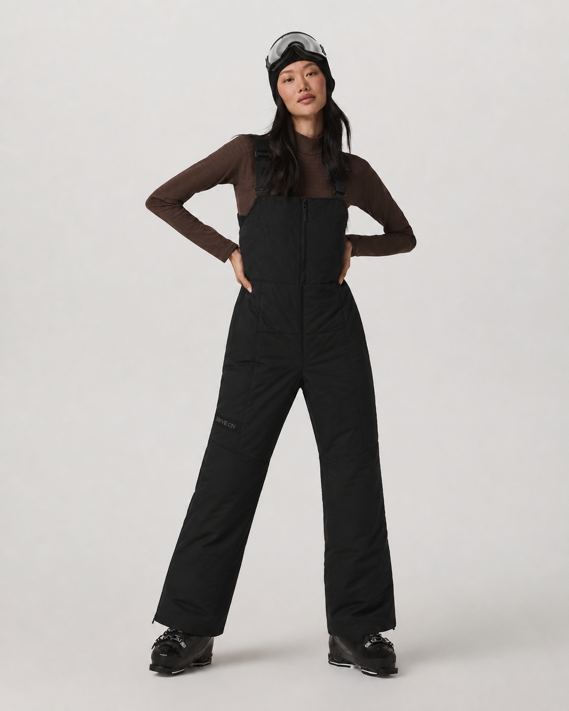 Alder Cold-Weather Bib - Black
