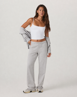 North Way Long-Length Everyday Pant - Pale Grey Heather