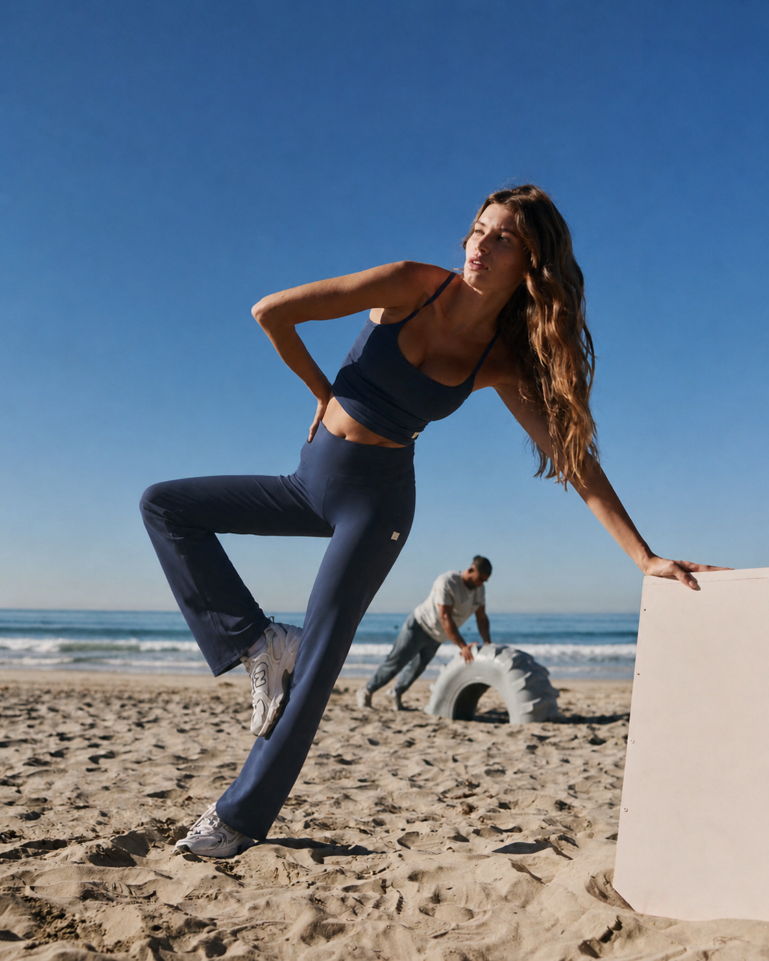 Rally Mark Straight-Leg Everyday Pant - Blue Coast