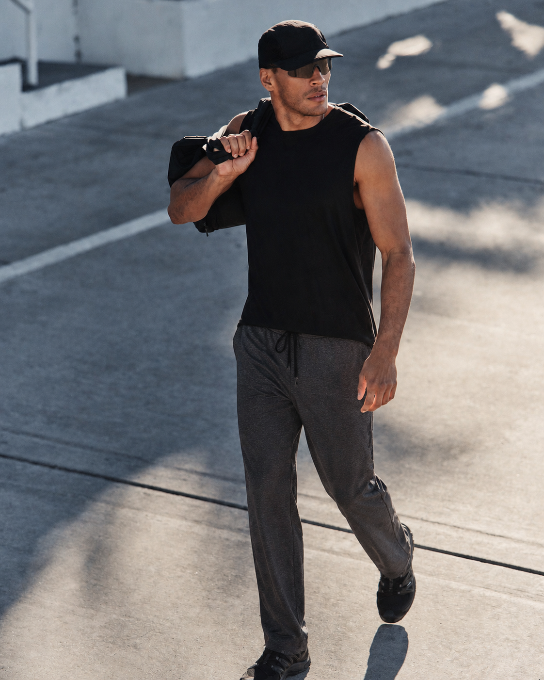 Rally Line 30-Inch Training Pant - Peppercorn Heather, view 1 of 6