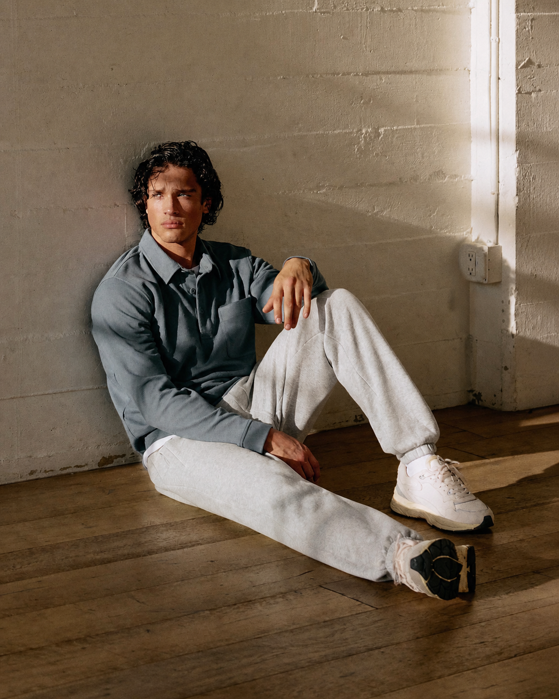 Clarity Sweatpant - Light Heather Grey
