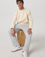 Cadence Straight-Leg Sweatpant - Light Heather Grey