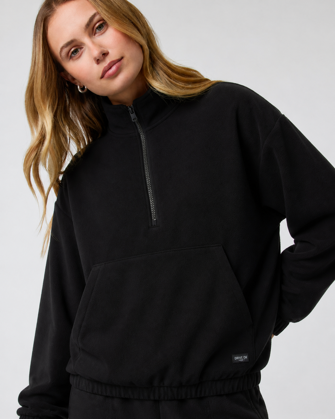 Keystone Half-Zip Pullover - Black