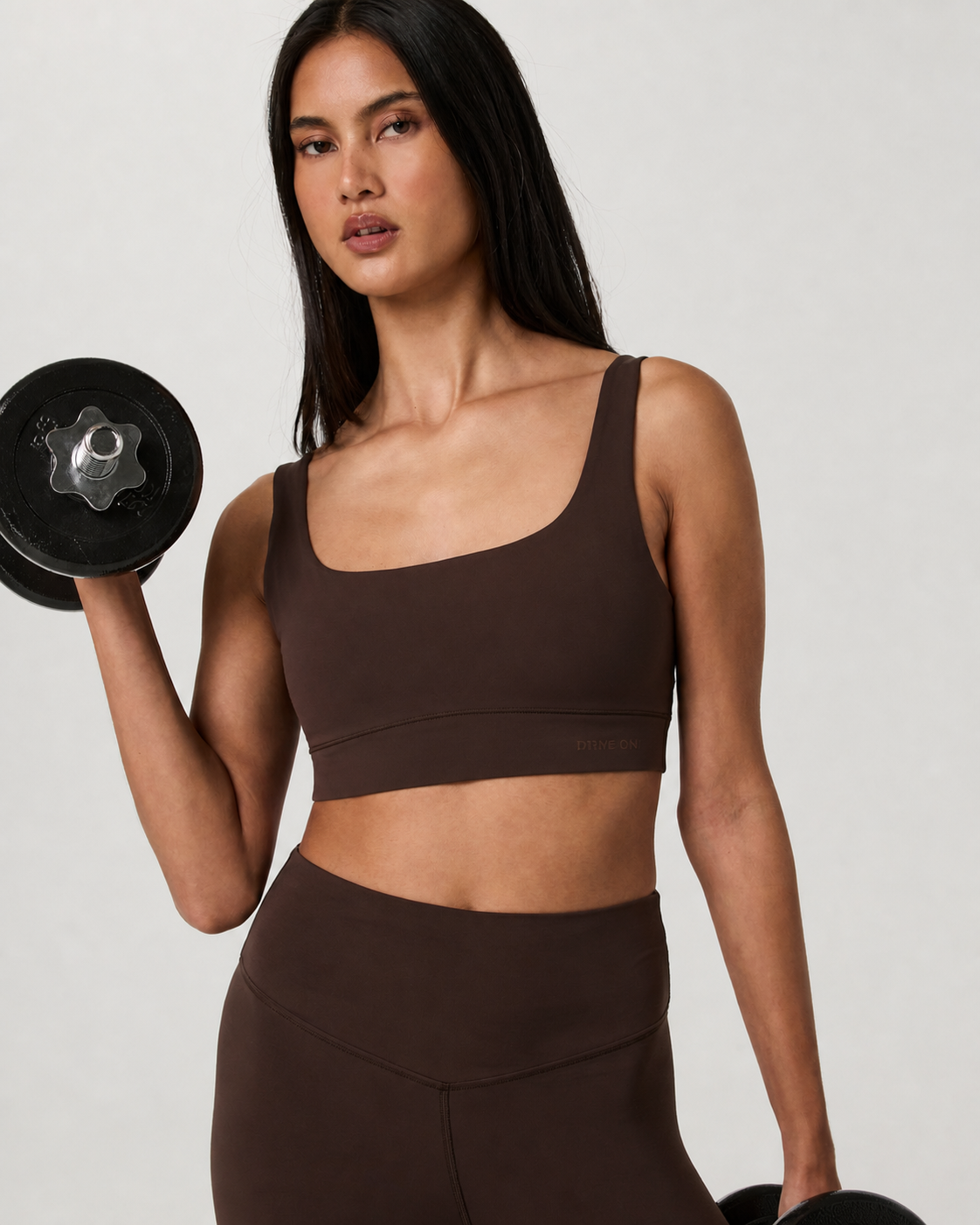 Lucent Movement Bra - French Roast Tonal