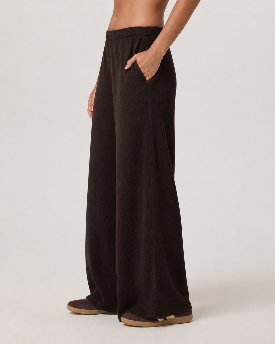 Vector Mark Wide-Leg Everyday Pant - Dark Java