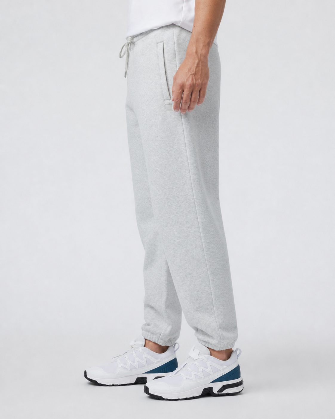 Cedar Sweatpant - Light Heather Grey