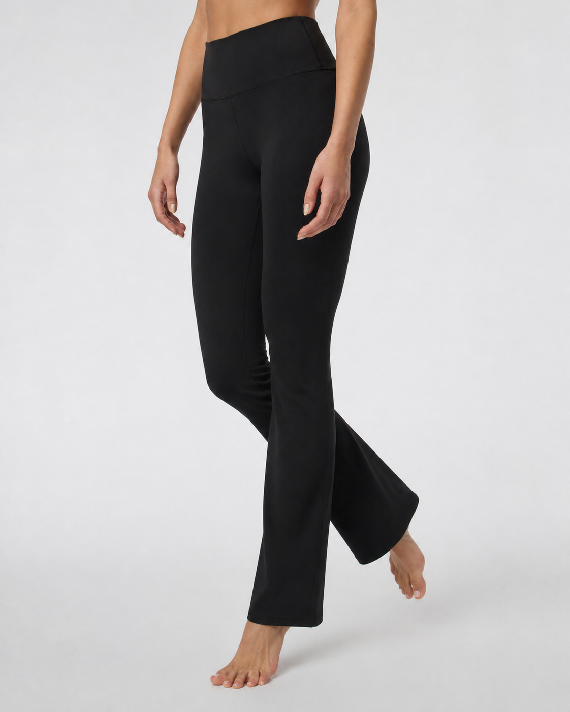 Prime Mark Flare Slim Short-Length Everyday Pant - Black