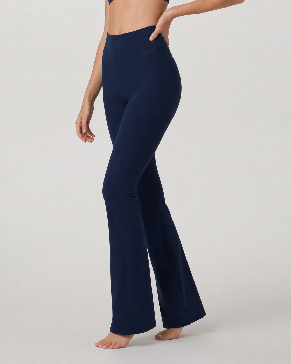 Prime Mark Flare Slim Short-Length Everyday Pant - Blue Coast