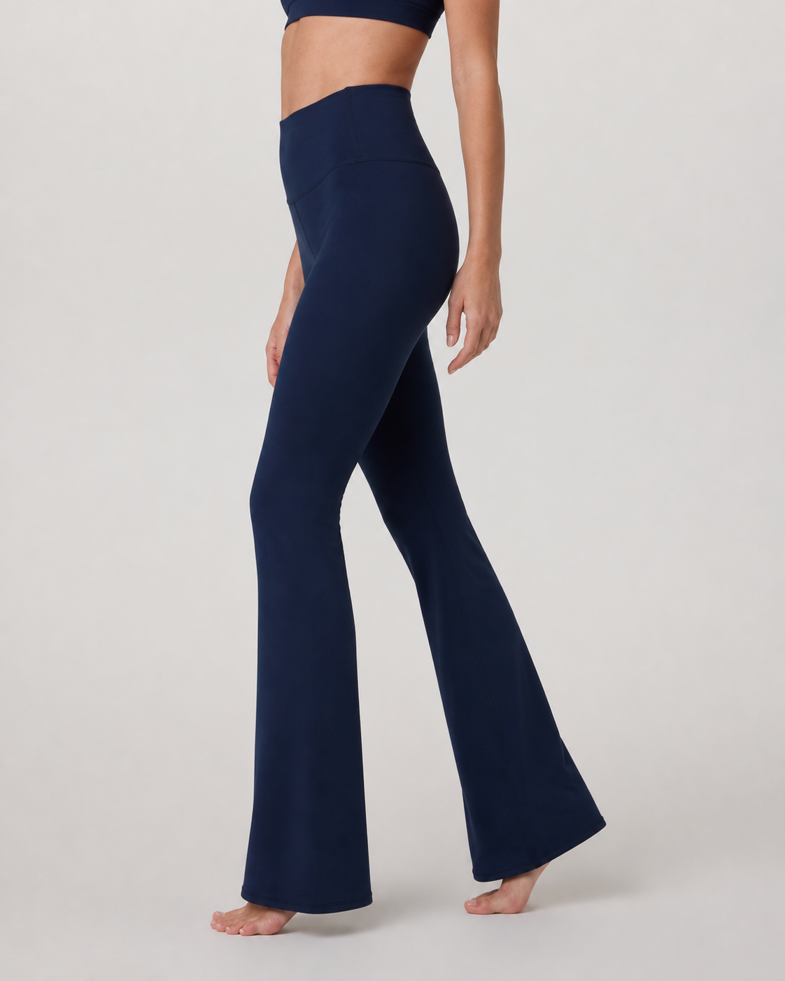 Pivot Mark Flare Slim Long-Length Everyday Pant - Blue Coast
