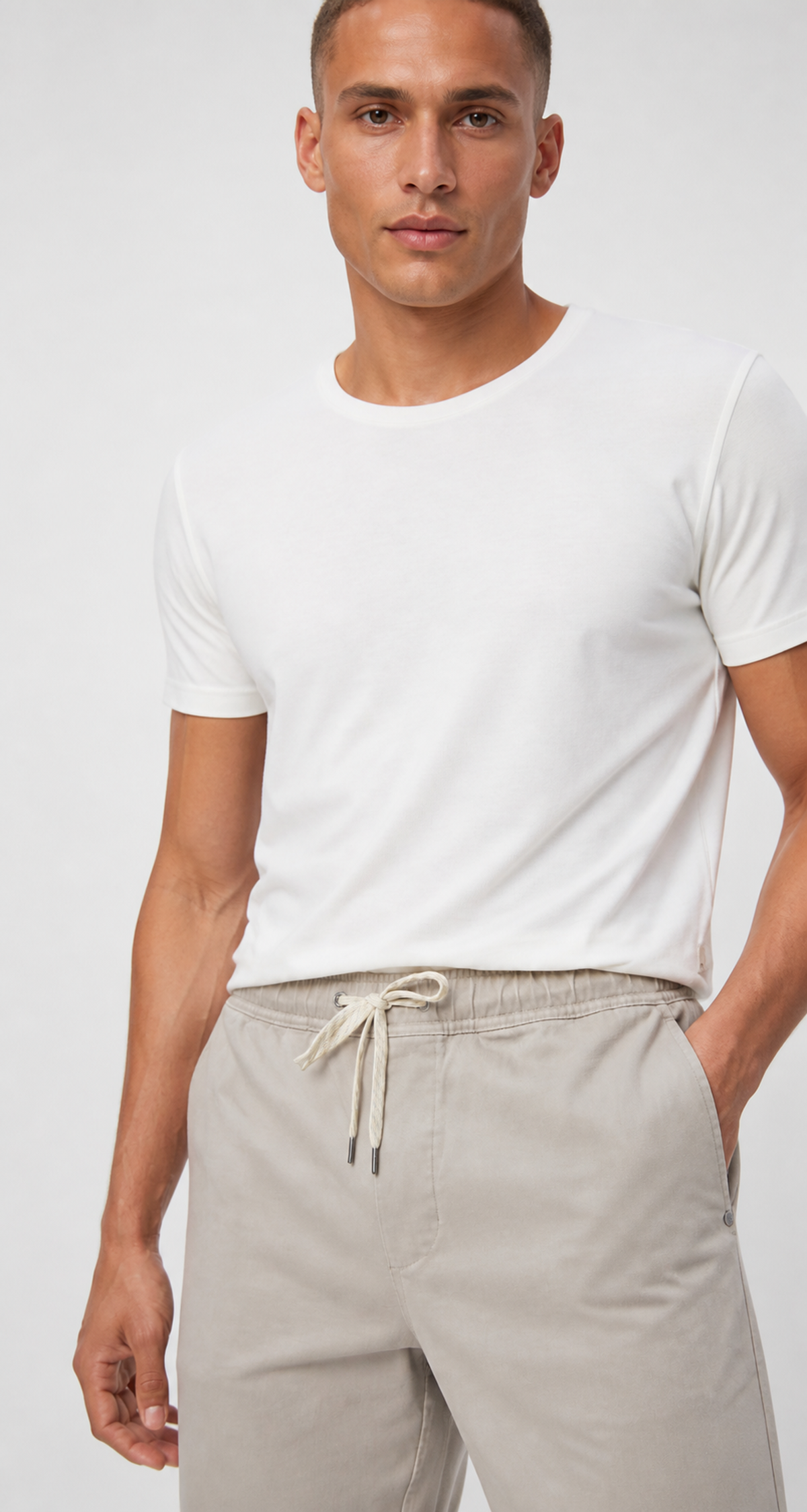 Rowan Slim Training Pant - Camel, view 2 of 5