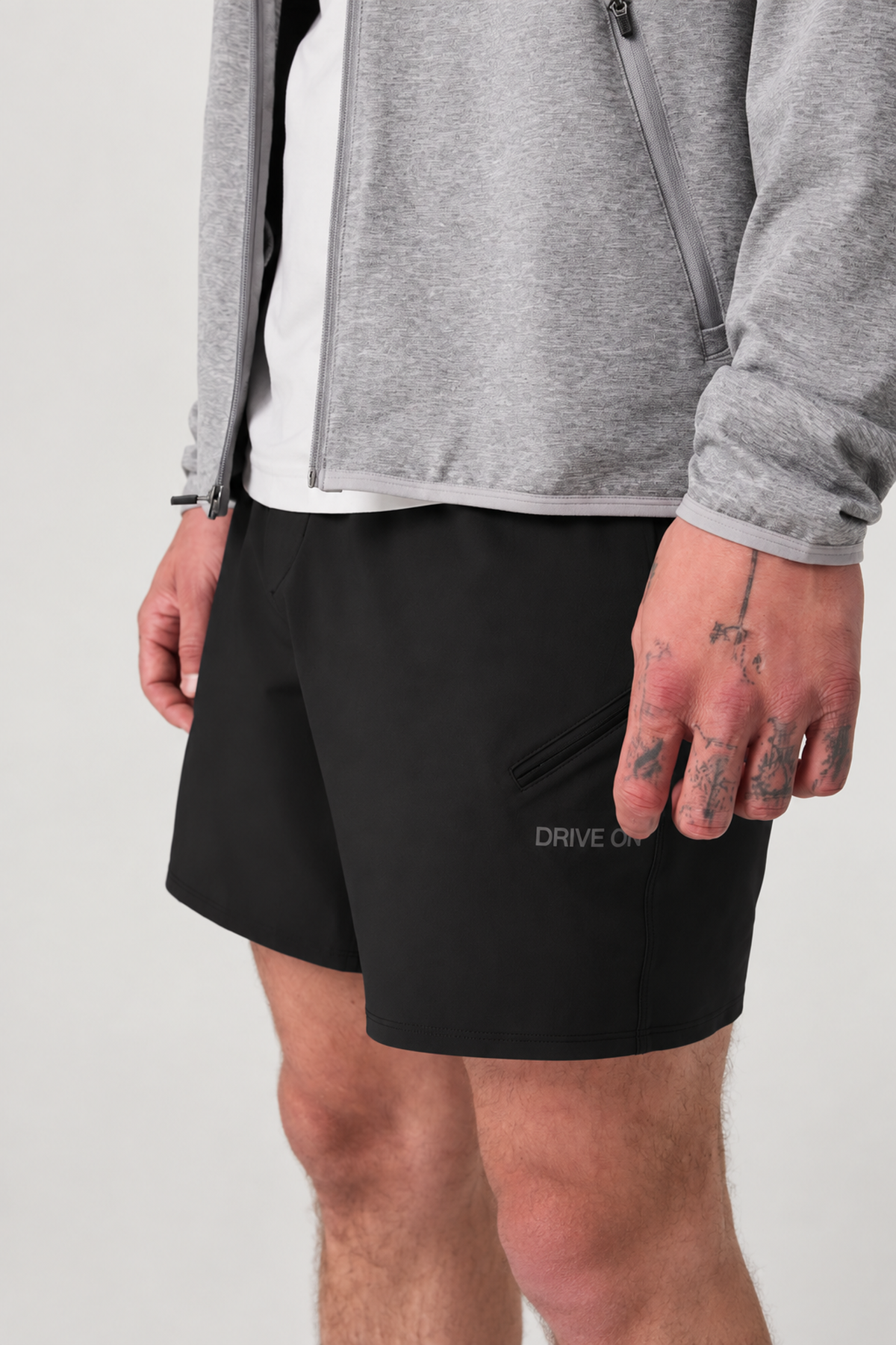 Alto Way 6-Inch Lined Training Short - Black