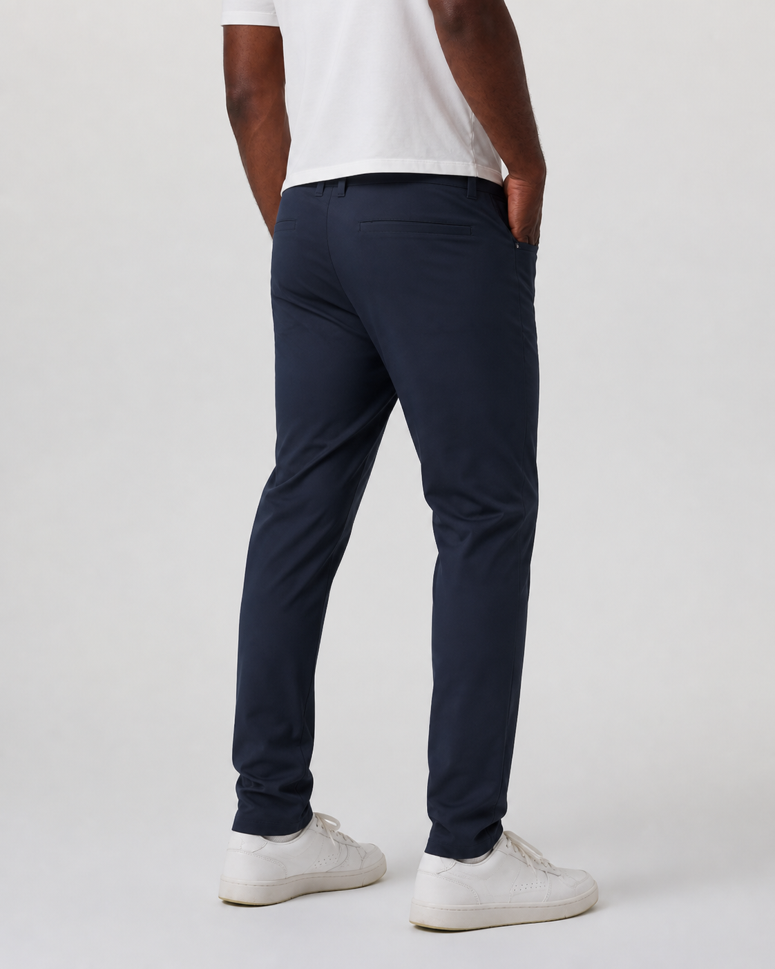 Ember Line Slim Training Pant - Navy, view 2 of 6