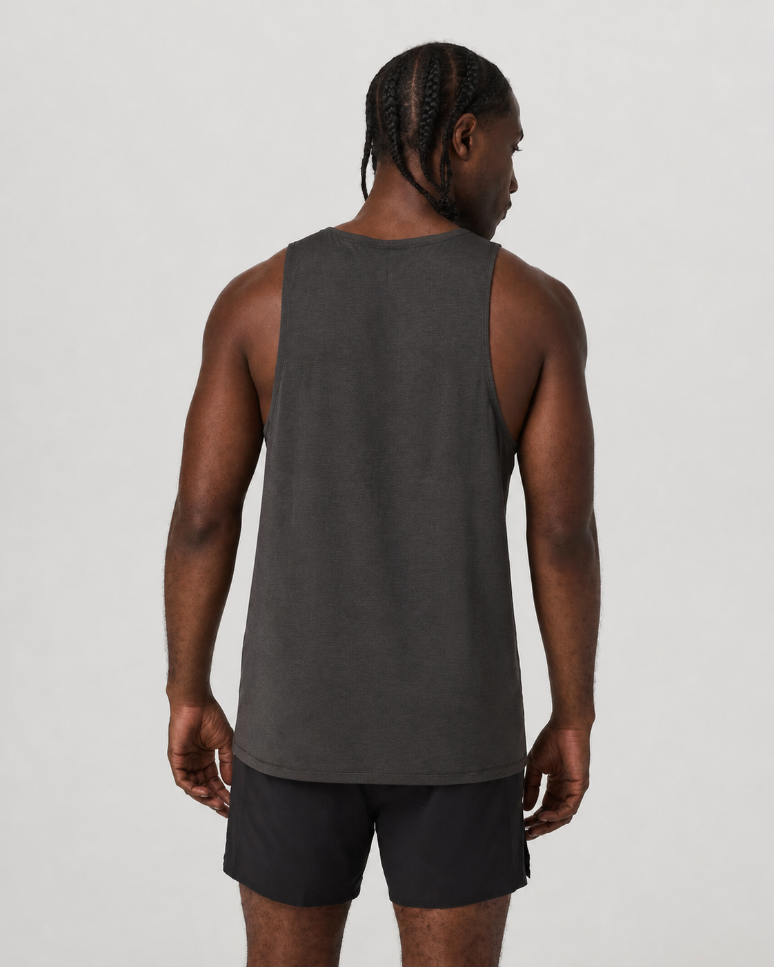 Beacon Sleeveless Everyday Tank - Carbon