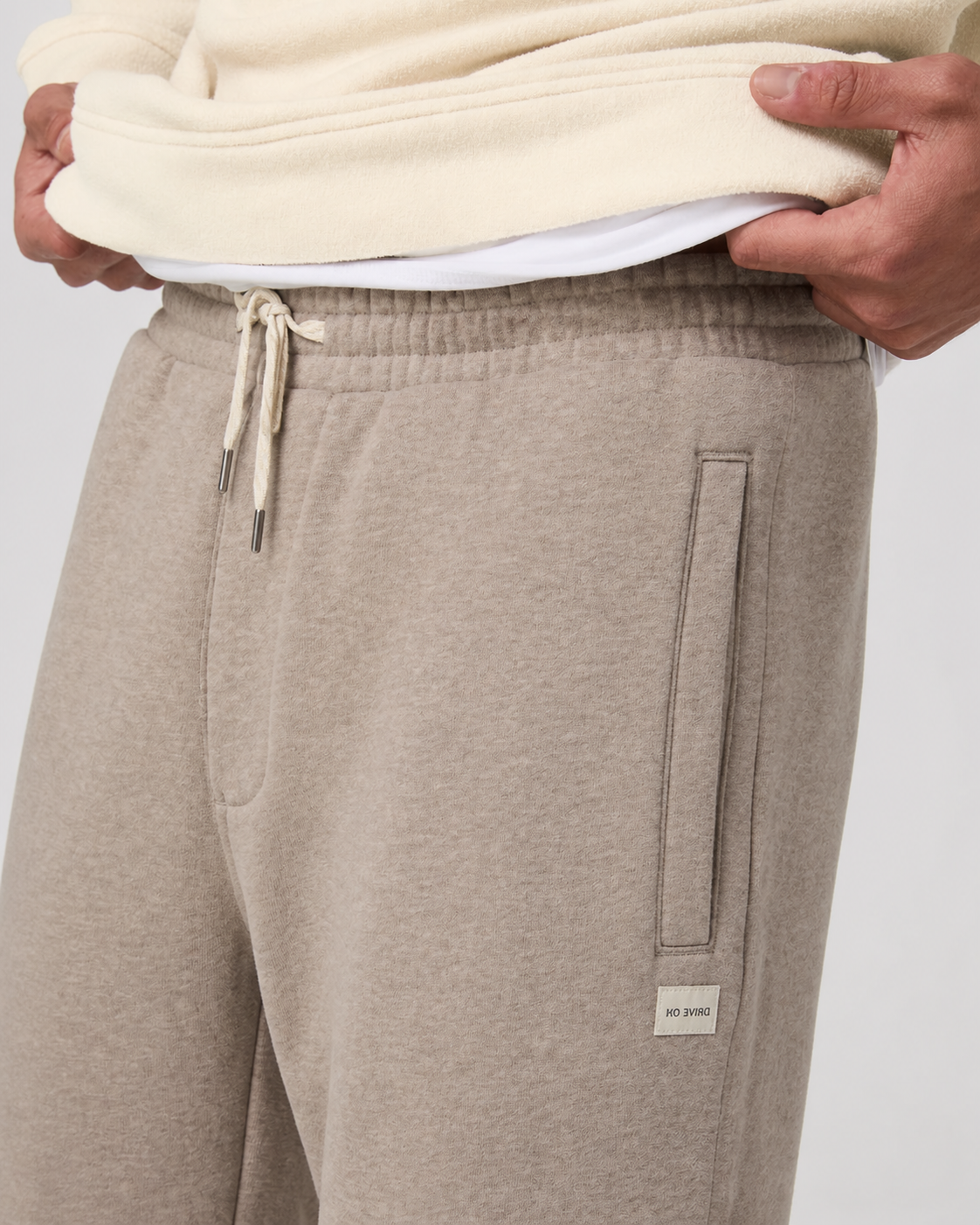Cadence Straight-Leg Sweatpant - Cavern Grey