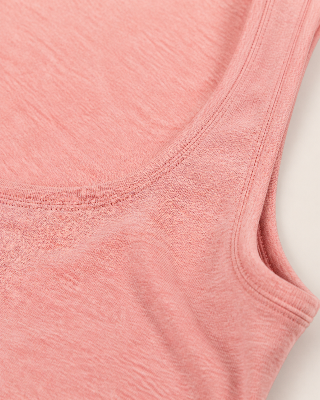 Meridian Scoop-Neck Everyday Tank - Sunset Pink Heather