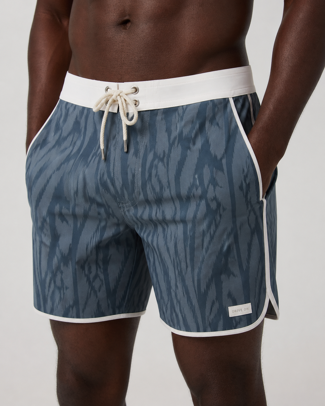 Alto 5-Inch Boardshort - Blue Sea Mirage
