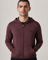Ember Full-Zip Hoodie - Sangria Heather
