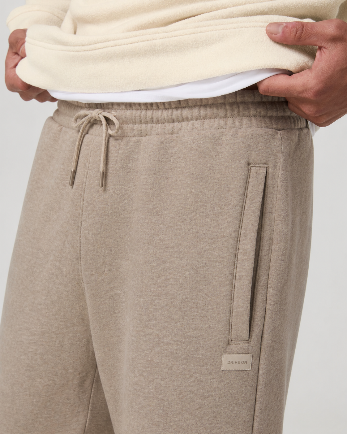 Cadence Straight-Leg Sweatpant - River Rock