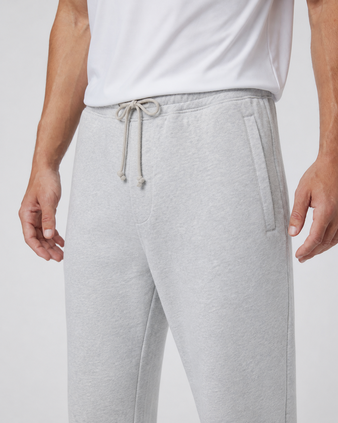 Cedar Sweatpant - Light Heather Grey