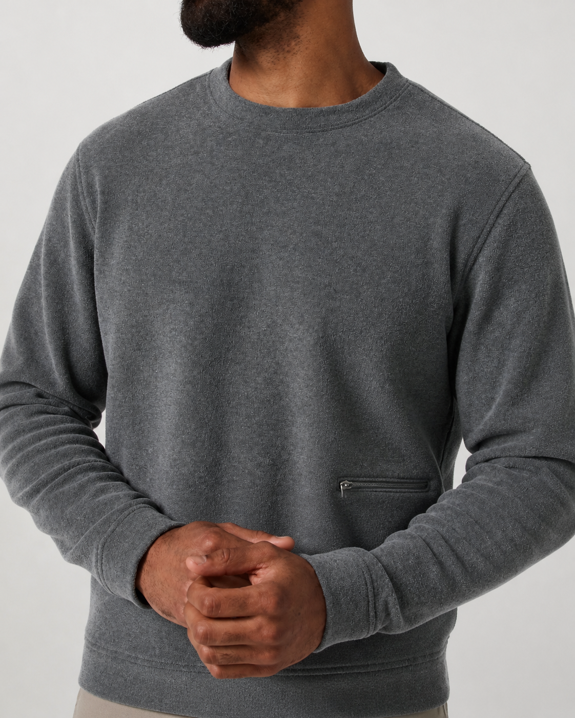 Alder Sweatshirt - Dark Pewter Heather