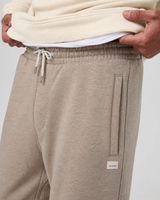Cadence Straight-Leg Sweatpant - Acorn Heather