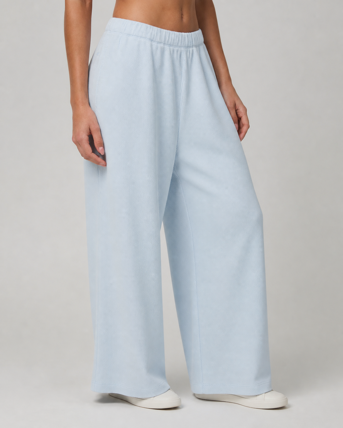 Vector Mark Wide-Leg Everyday Pant - Soft Sky, view 2 of 6