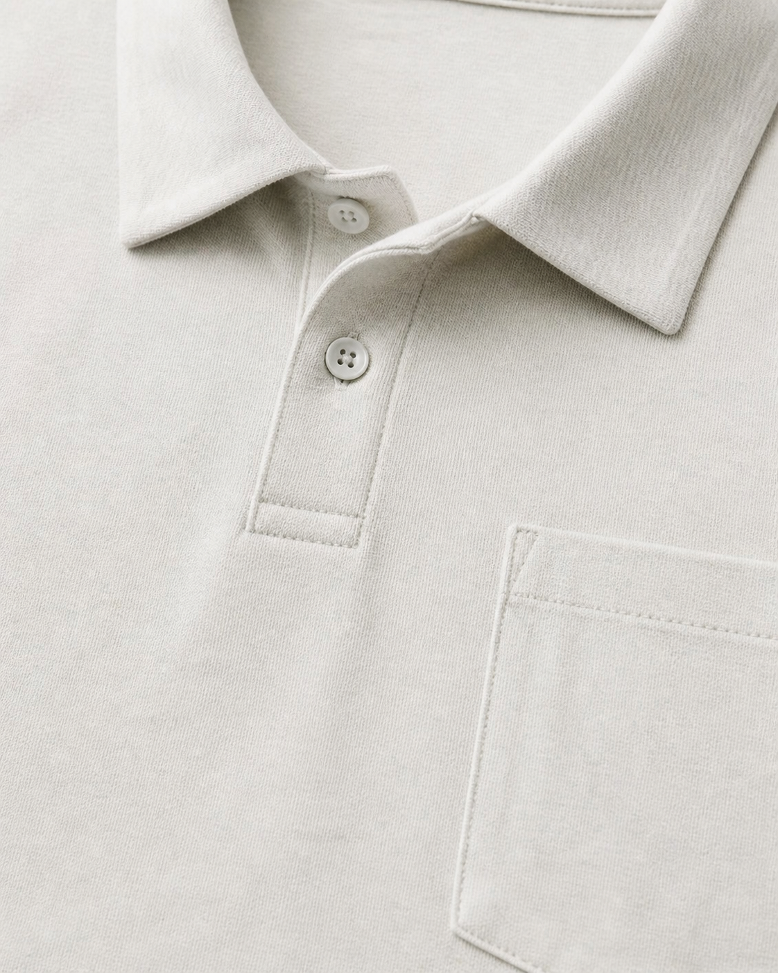 Clarity Short-Sleeve Performance Polo - Salt Heather