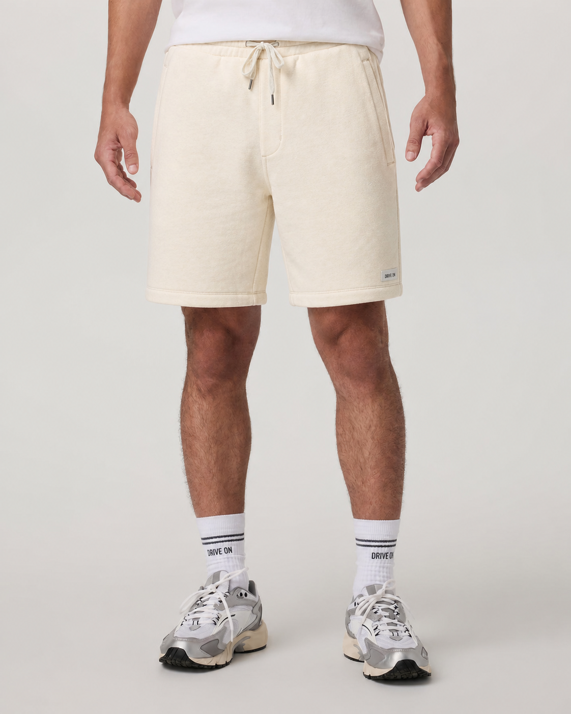 Brio Way 8-Inch Coast Short - Buttermilk Heather
